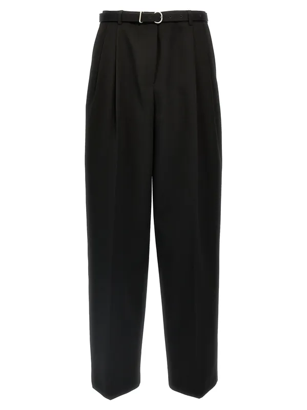 Wool Pants Black - Jil Sander