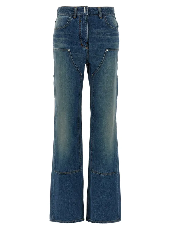 Wide Leg Jeans Blue - Givenchy