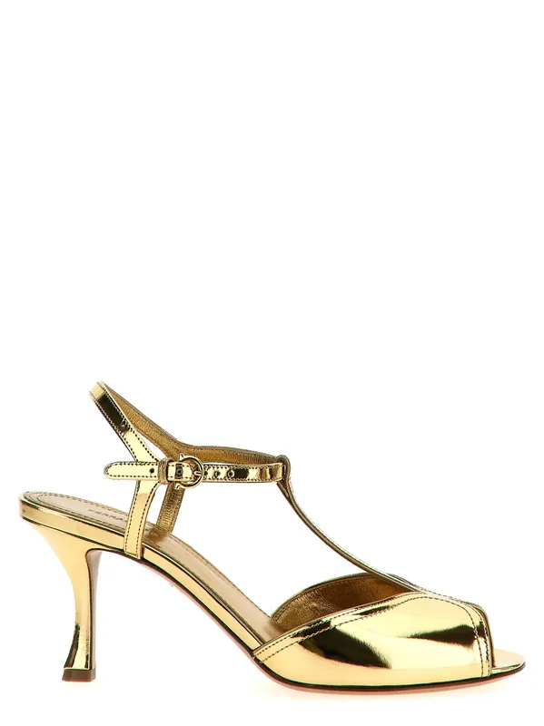 Ely Sandals Gold - Ferragamo