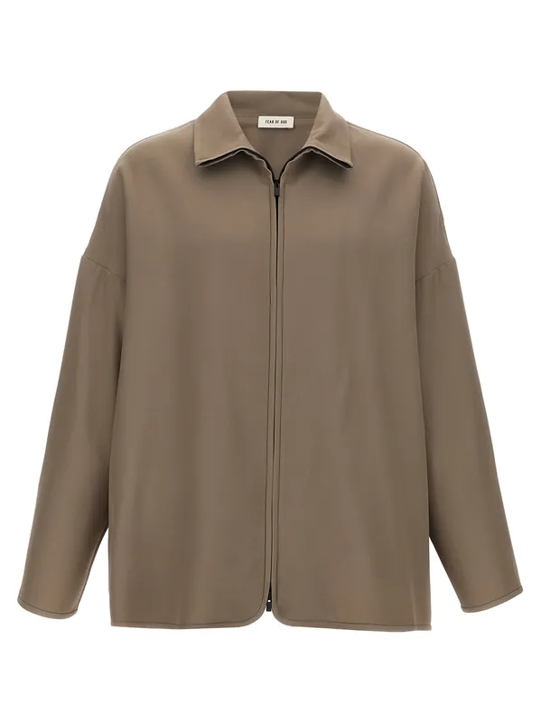 Wool Jacket Puffer Jackets Beige - Fear of God