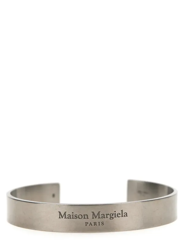 Logo Bracelet Jewelry Silver - Maison Margiela