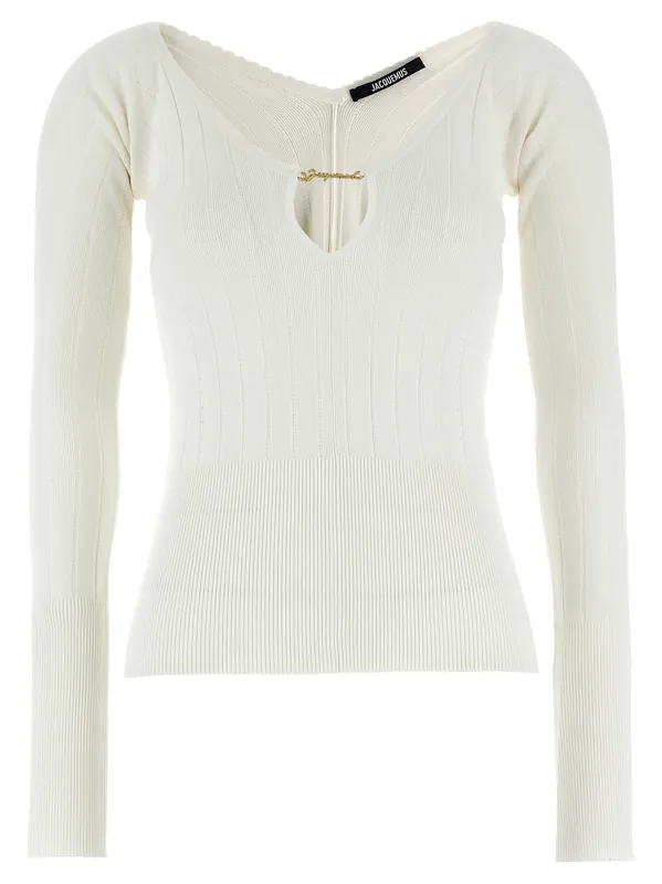 Le Haut Pralù Tops White - Jacquemus