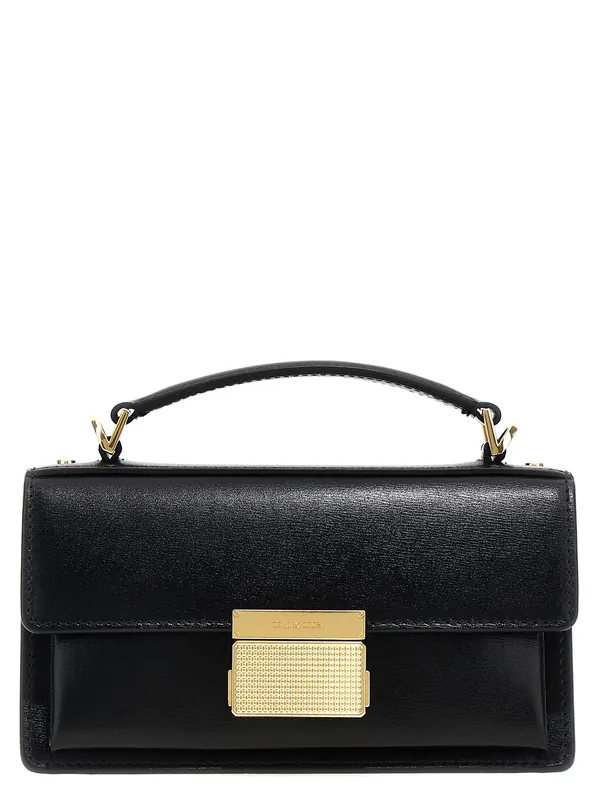 Venezia Small Hand Bags Black - Golden Goose