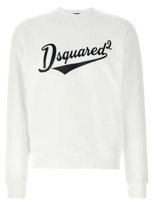 Cool Fit Sweatshirt White - Dsquared2