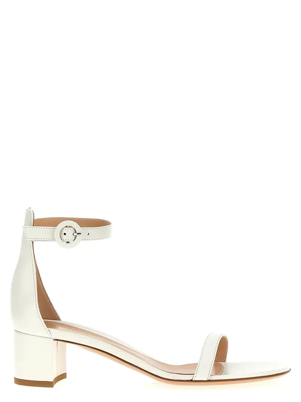 Gaeta Sandals White - Gianvito Rossi