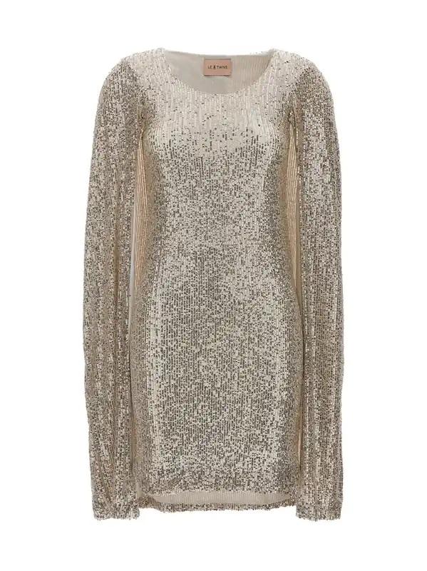 Villa Villa Dresses Silver - Le Twins