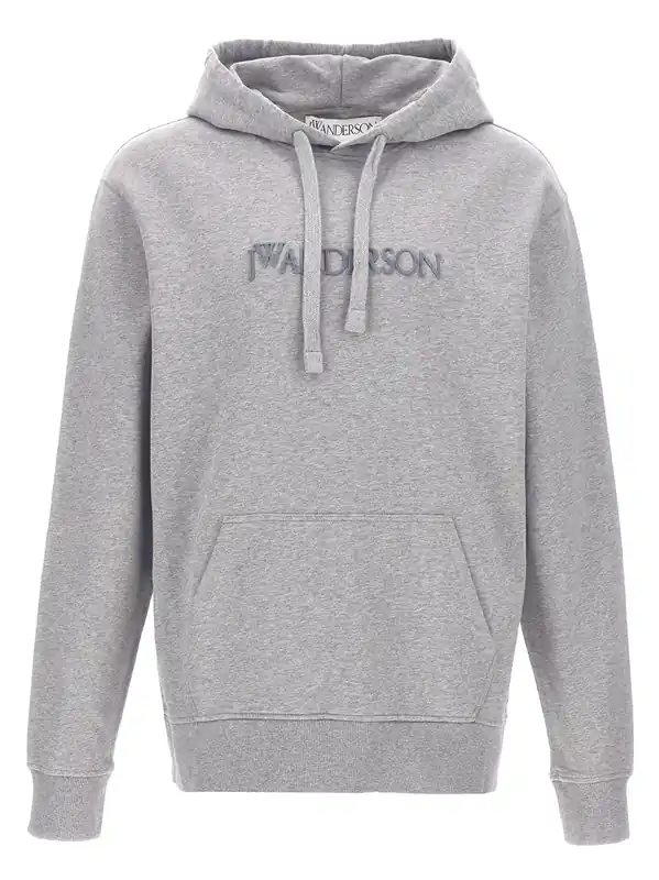 Logo Embroidery Sweatshirt Gray - JW Anderson