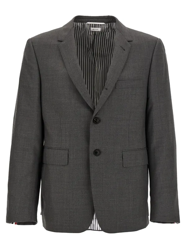 Classic Sport Coat Blazer Gray - Thom Browne