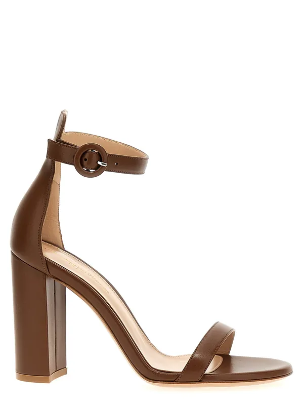 Gaeta Sandals Brown - Gianvito Rossi