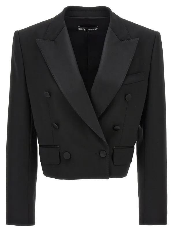 Tuxedo Blazers Black - Dolce & Gabbana