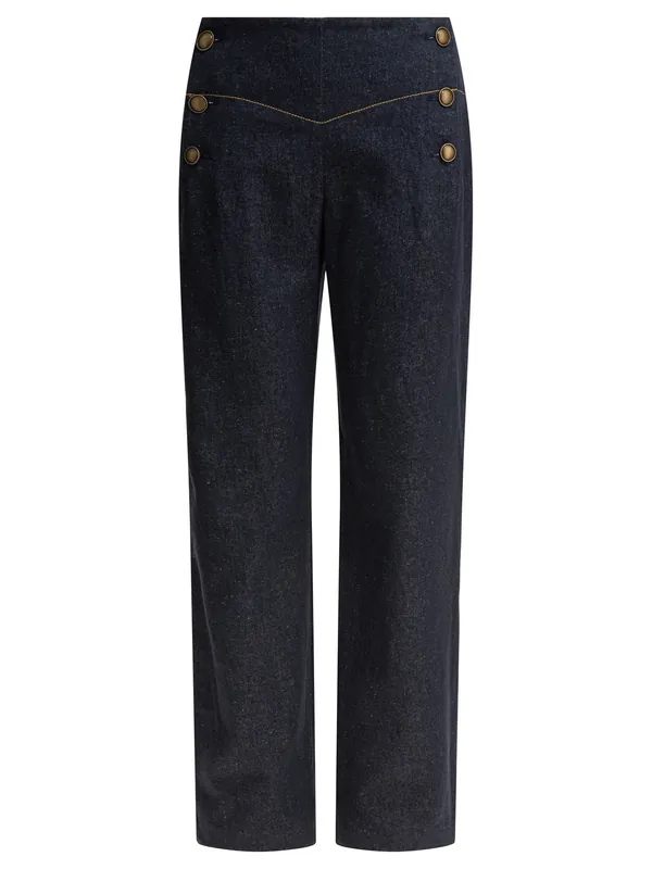 Trousers Blue - Ines De La Fressange