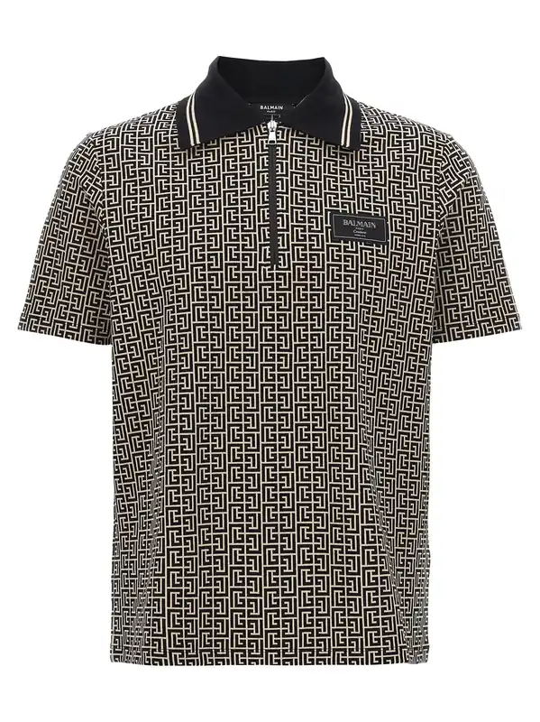 Pb Polo White/Black - Balmain