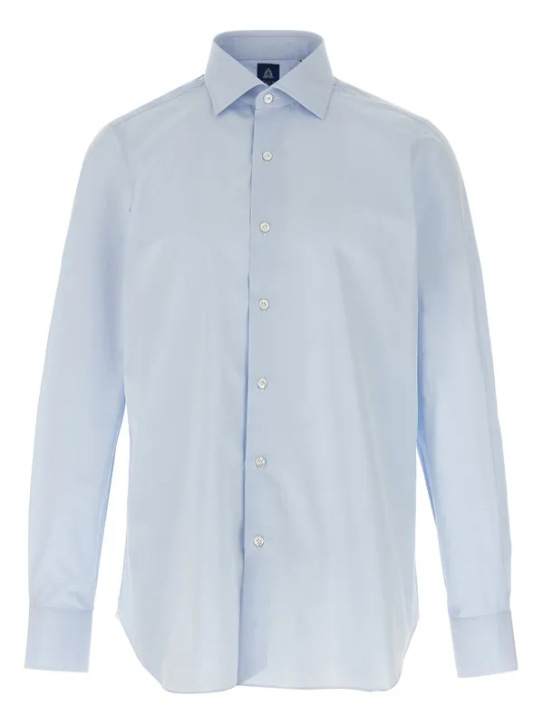Napoli Shirt And Blouse Light Blue - Finamore