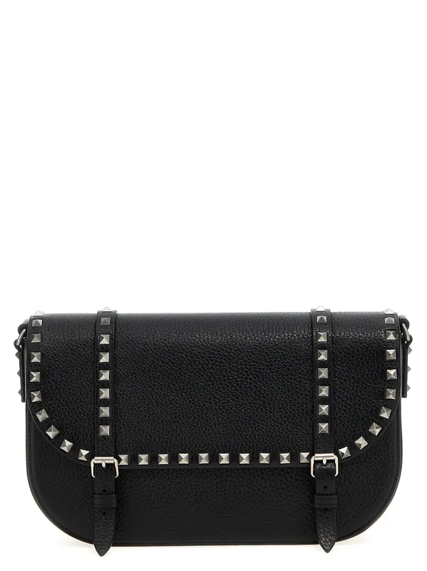 Rockstud Crossbody Bags Black - Valentino Garavani