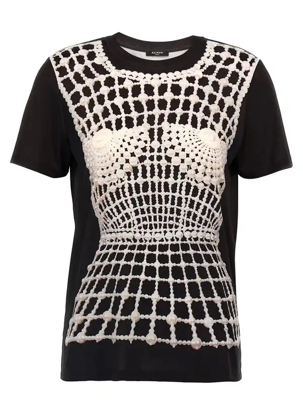 Trompe L'Oeil T-Shirt Black