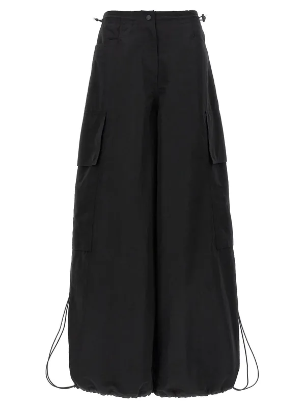 Parachute Pants Black - Palm Angels