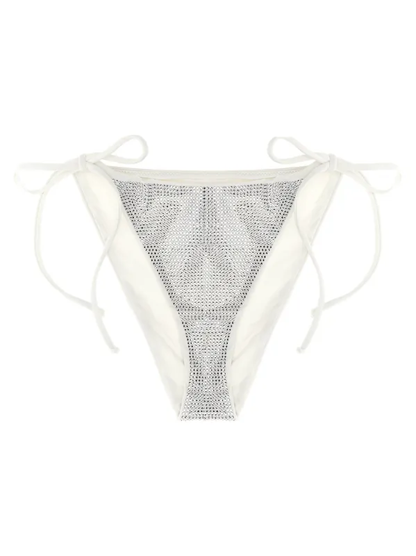 Virgo Bikini Bottoms Beachwear White - Mc2 Saint Barth