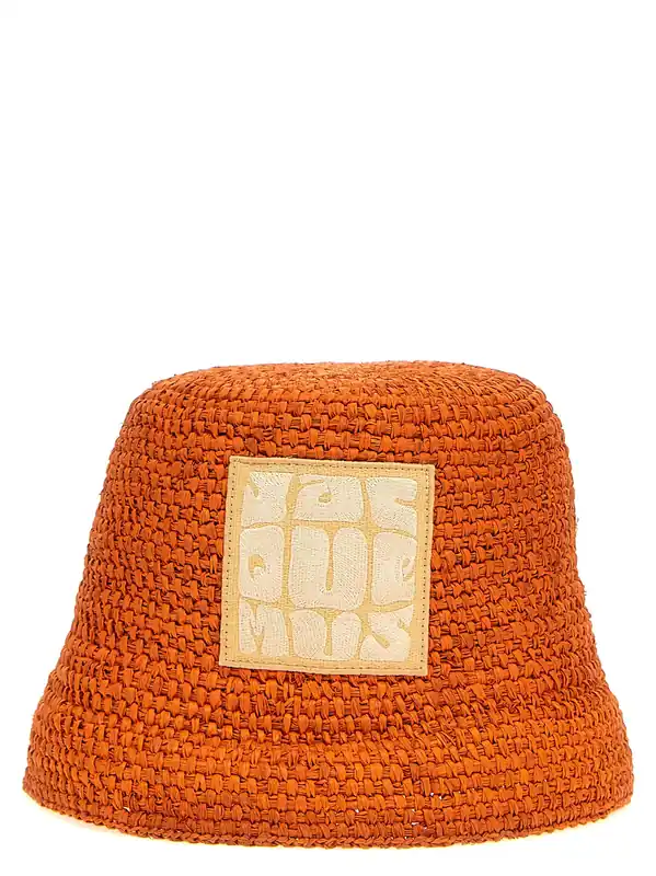 Le Bob Ficiu Hats Orange - Jacquemus
