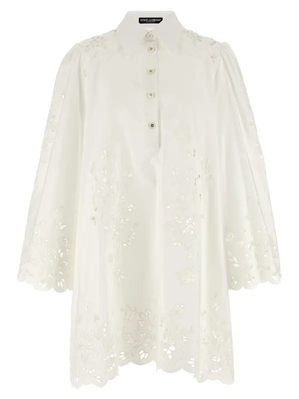 Capri Dresses White - Dolce & Gabbana