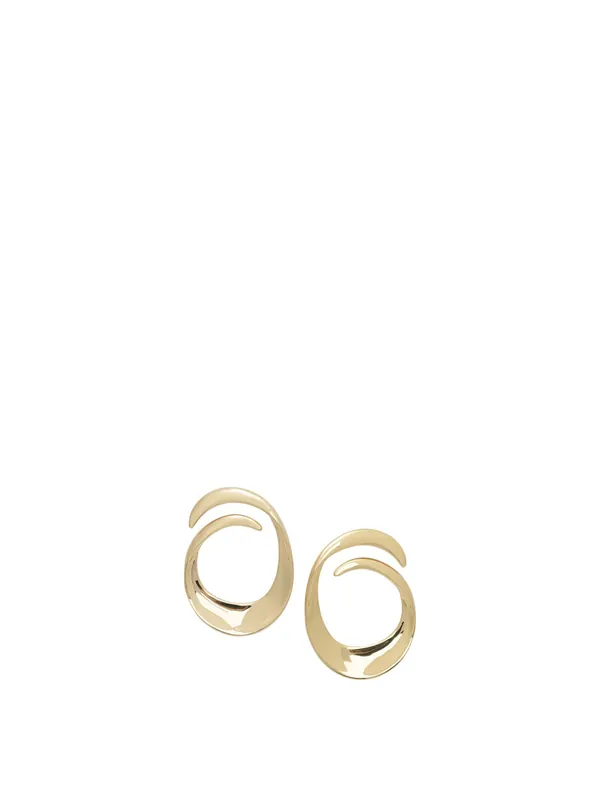 Spiral Earrings Jewels Gold - Self-Portrait