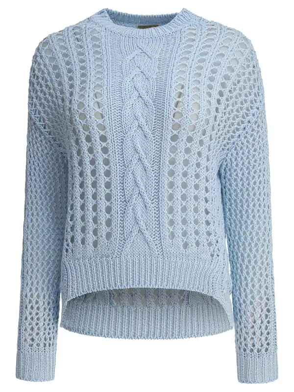 Summer Breathless Knitwear Light Blue - Rakkì