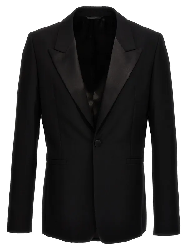Peack Lapel Blazer Black - Givenchy