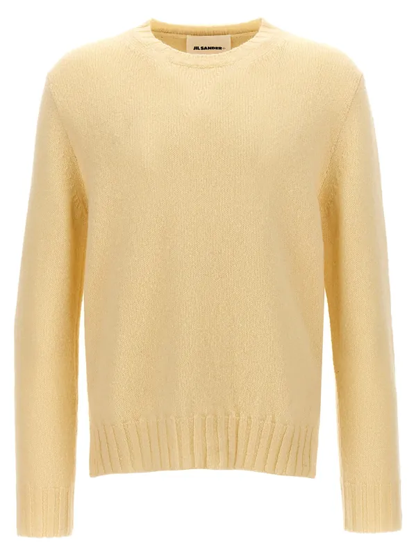 Wool Sweater Sweaters And Cardigans Beige - Jil Sander