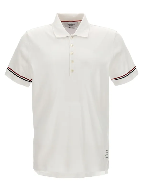 Rwb Polo White - Thom Browne