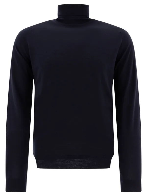 Cherwell Knitwear Blue - John Smedley