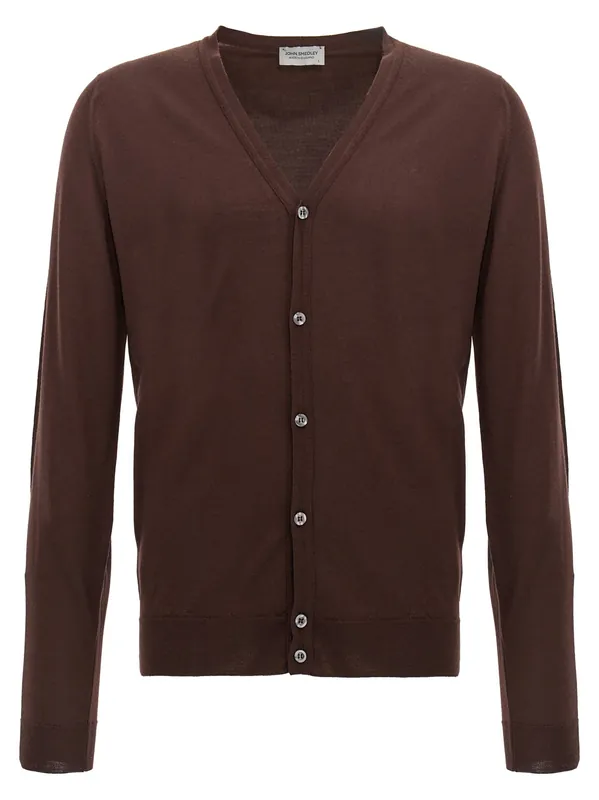 Petworth Sweaters And Cardigans Brown - John Smedley