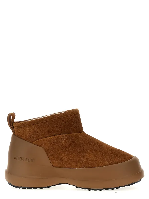 Luna Low Boots And Ankle Boots Brown - Moon Boot