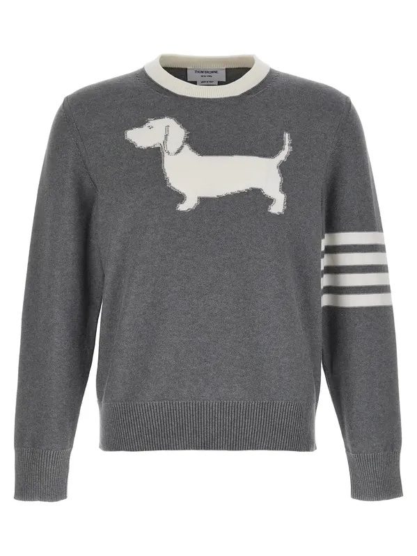 4-Bar Hector Sweaters And Cardigans Gray