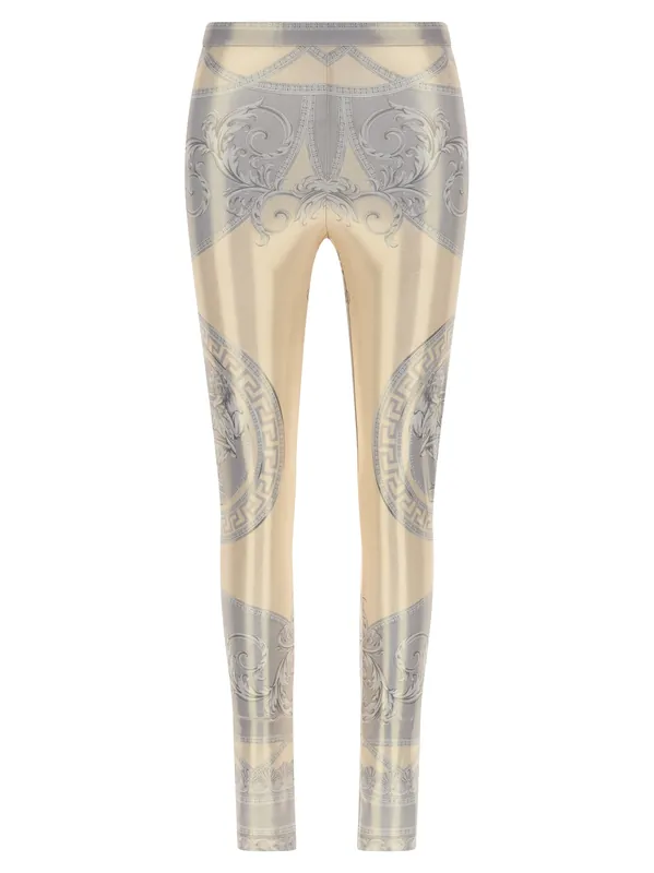 La Coupe Des Dieux Leggings Multicolor - Versace