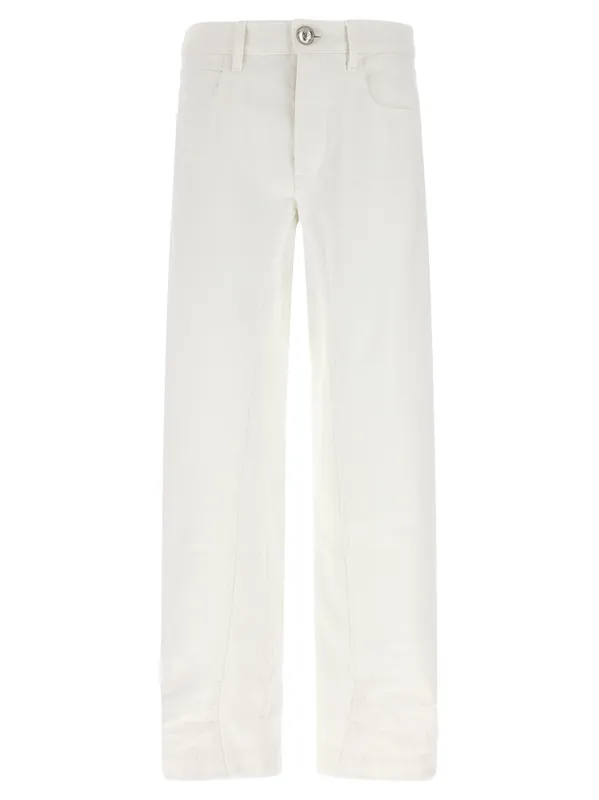 Denim Jeans White - Jil Sander