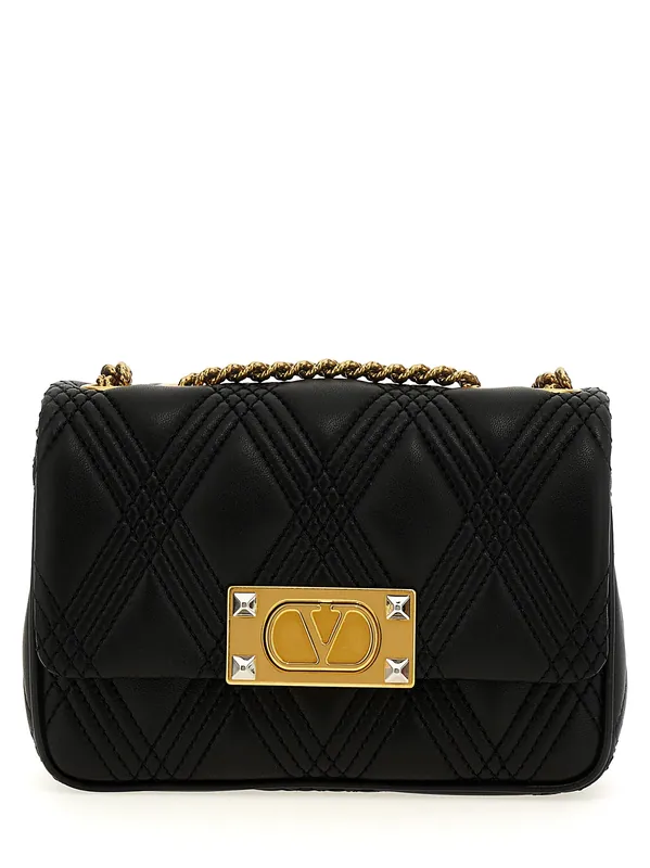 Quiltie 67 Shoulder Bags Black - Valentino Garavani