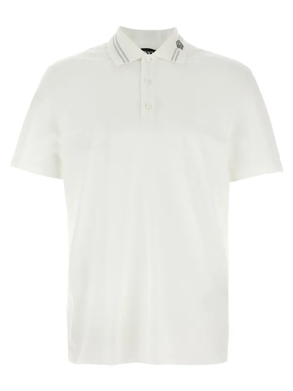 Medusa Embroidery Polo White - Versace