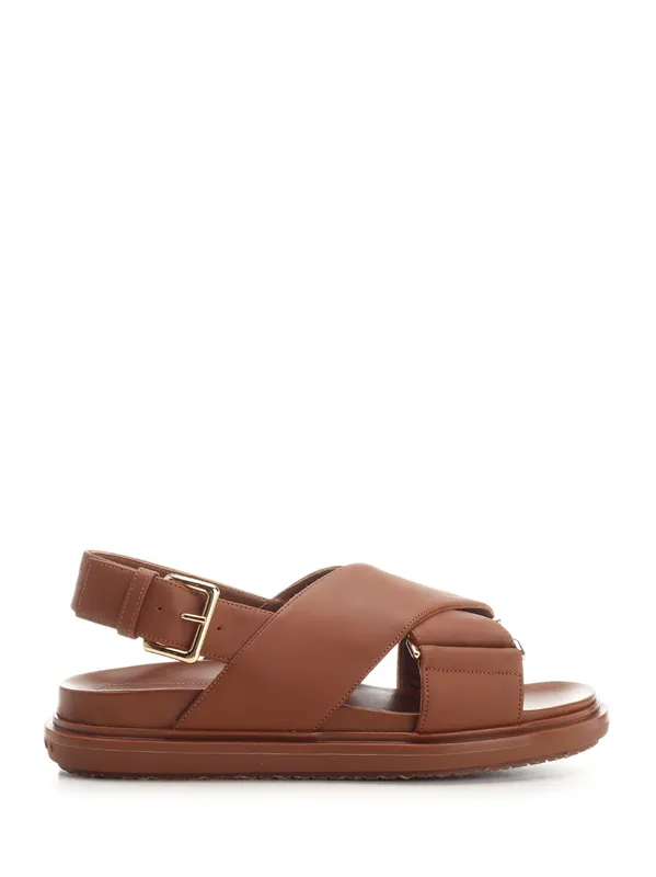 Fussbett Sandals Brown - Marni