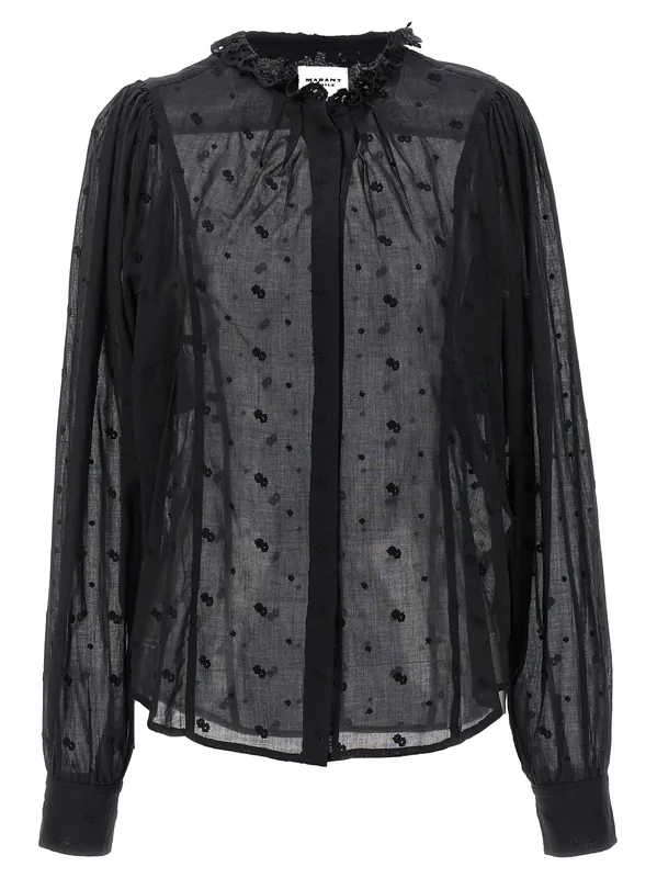 Terzali Shirt And Blouse Black - Isabel Marant ÉToile