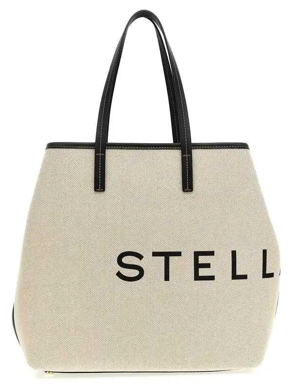 Logo Tote Bag Beige - Stella McCartney