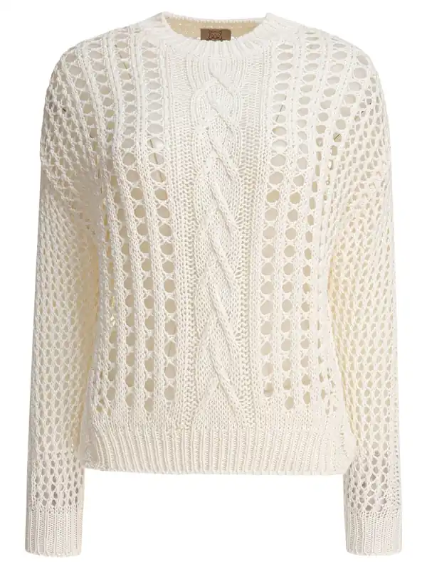 Summer Breathless Knitwear White - Rakkì