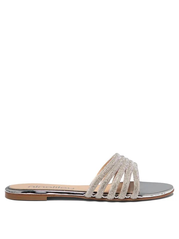Sandals Silver - Ninalilou