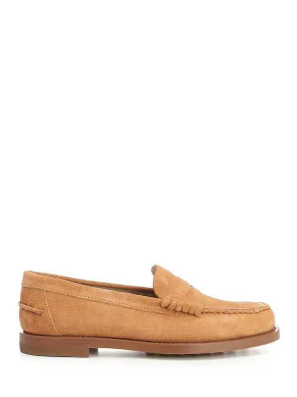 Suede Moccasins Scarpe Basse Brown - Tod's