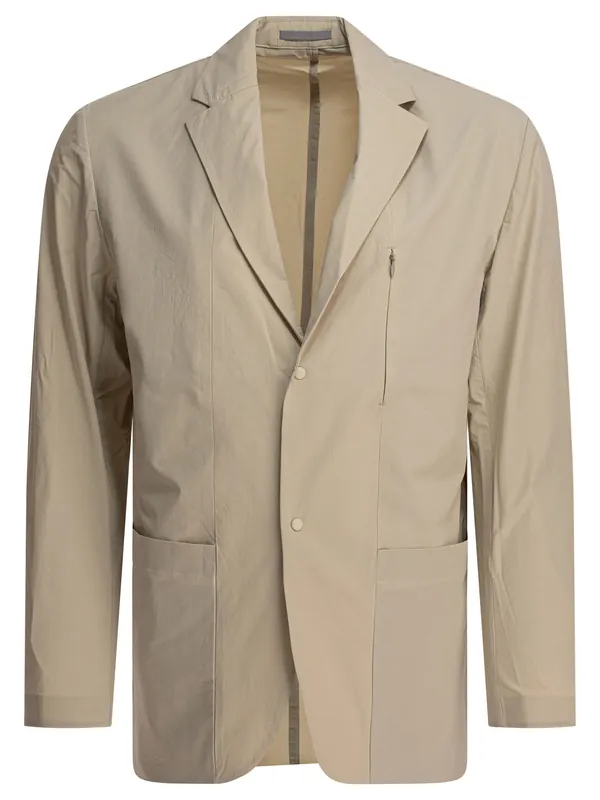 Emil Travel Light Jackets And Coats Beige - Norse Projects