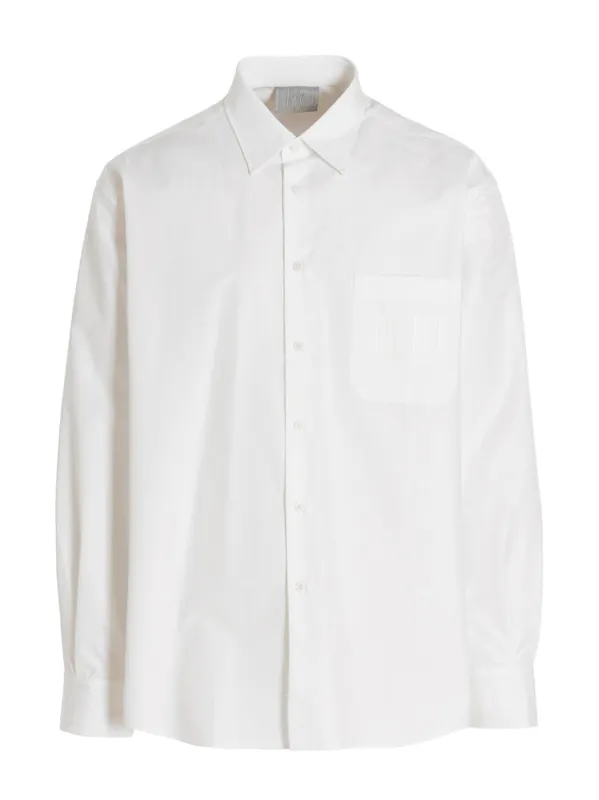 Barcode Shirt And Blouse White - VTMNTS