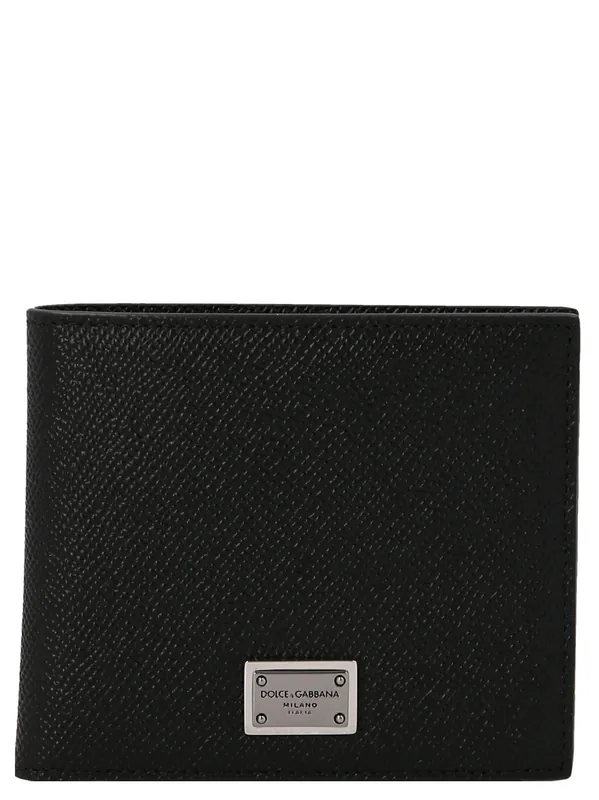 Dauphine Wallets And Card Holders Black - Dolce & Gabbana