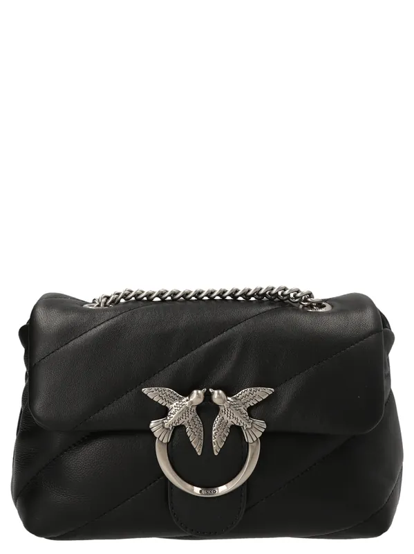 Mini Love Puff Crossbody Bags Black - Pinko