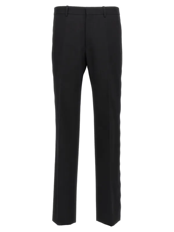 Ow Emb Pants Black - Off-White