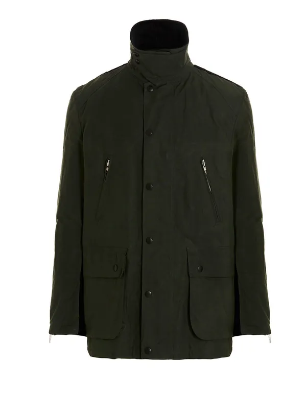 Middle Barbour Puffer Jackets Green - Department 5