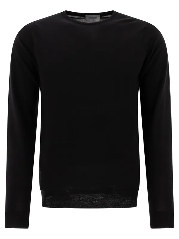 Lundy Knitwear Black - John Smedley