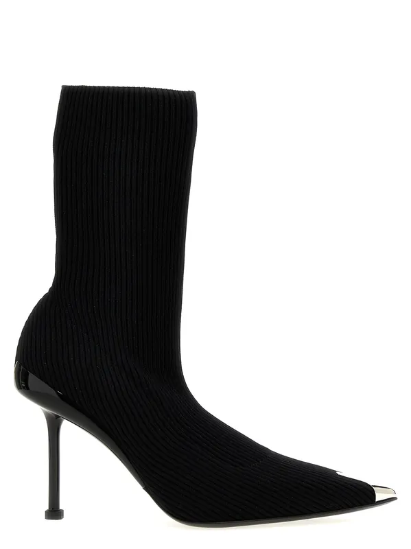 Slash Boots And Ankle Boots Black - Alexander McQueen